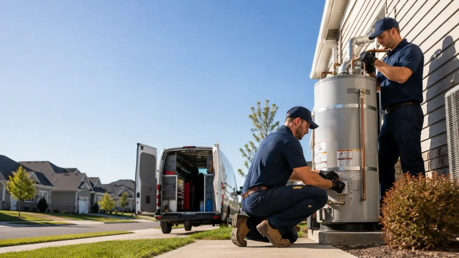 Water Heater Installation in Blaine, OH
